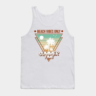 Beach Vibes only summertime california Tank Top